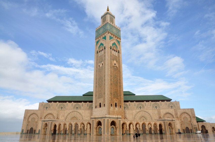 Morocco. Casablanca. mezquita-hassan. EuroSpain Travel